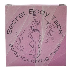 Secret Body Tape: Invisible Double Sided Fashion Tape for Clothes & Dresses - Secure, Comfortable and Discreet Boobtape Solution for Wardrobe Malfunctions