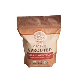 Granite Mill Farms Sprouted Organic Hard Red Wheat Flour, 30 oz