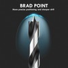 3MM Metric Brad Point Wood Drill Bit Set, 16Pcs Drill