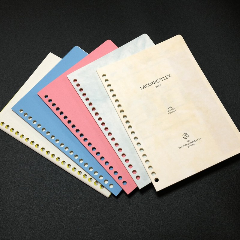 Laconic Loose Leaf Folio Grid Memo A5 FLEX LFX-L05