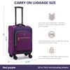 LOVEVOOK Carry On Luggage 22x14x9 Airline Approved,20 Inch Carry-on Suitcase