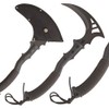 BLACK LEGION Tactical Sickle and Sheath | Stainless Steel Blade,