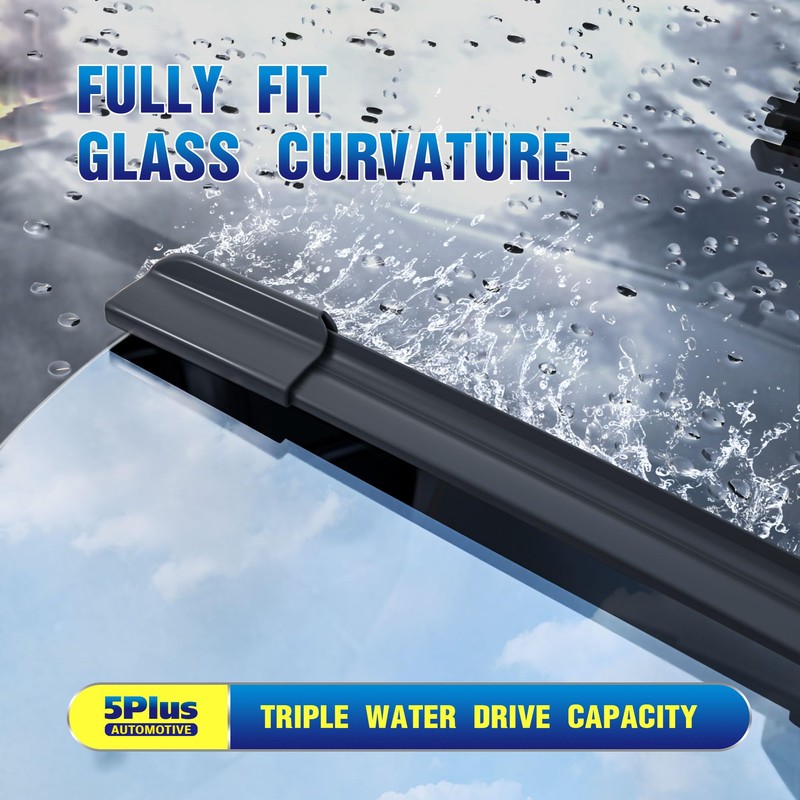 5 PLUS Windshield Wipers Replacement For 2016-2022 Honda HRV HR-V