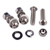 KOSJETHAS 10 Sets 1/4-20 x 1-1/2" Button Head Socket Cap