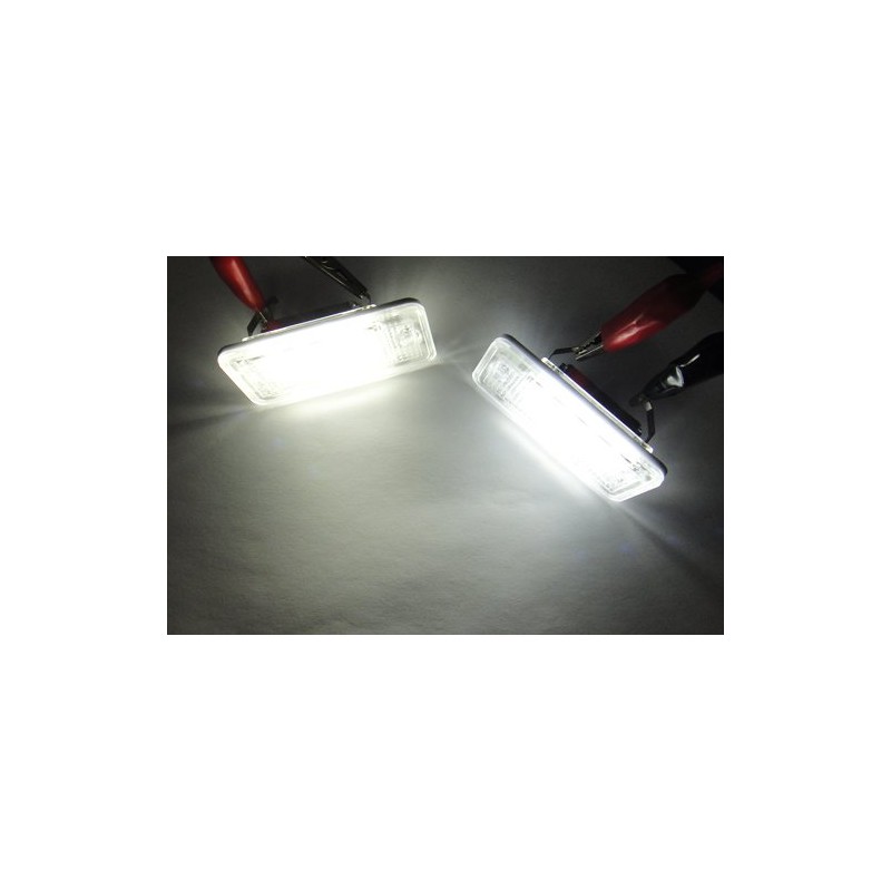 RZG 2x LED Licence Number Plate Light White Canbus For