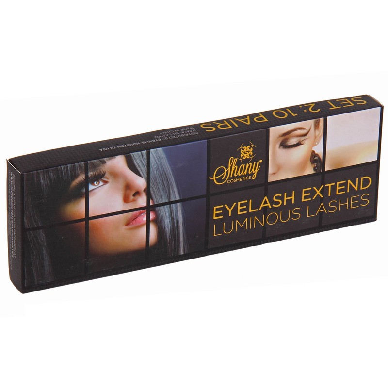 SHANY Eyelash extend - set of 10 assorted reusable eyelashes