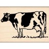 Stamps by Impression Cow Rubber Stamp 1-1/2" x 2"