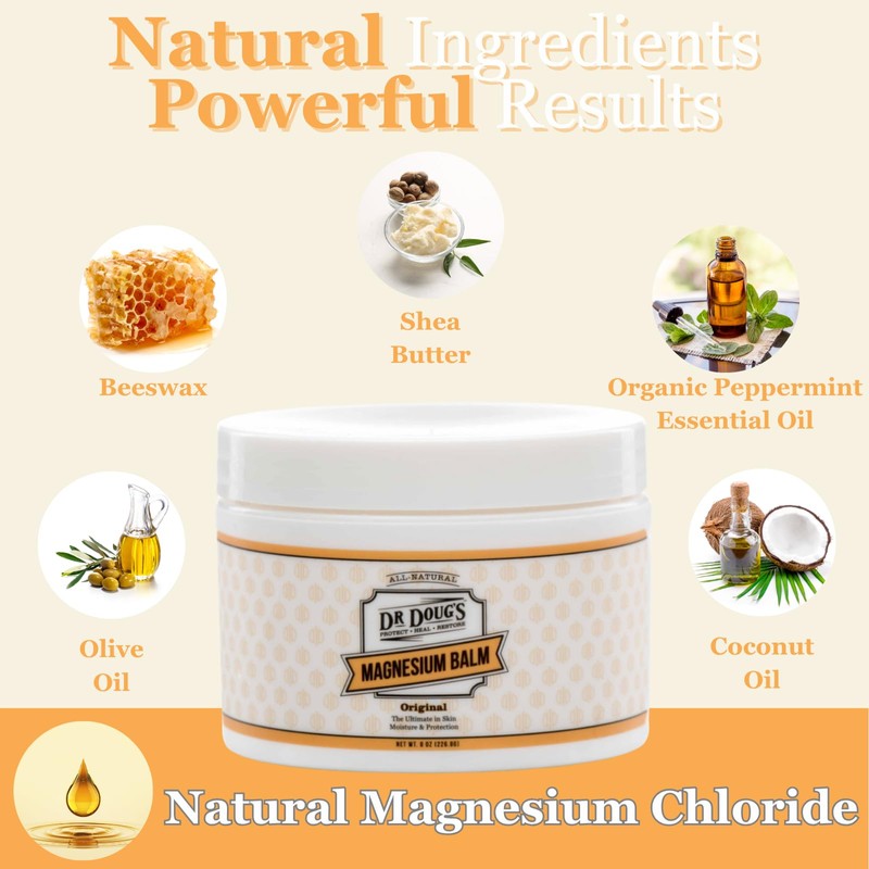 Dr. Doug's Magnesium Balm for Muscle & Nerve Relief –