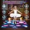VATOS Double Dance Mat for Girls, 8 Buttons Large Electronic