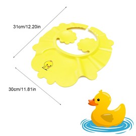 Kids Hair Washing Shield, Children Shampoo Cap, Baby Shower Cap, Kid Shampoo Cap, Adjustable Baby Shower Hat, Baby Shower Cap For Kids, Kids Shower Shield Baby Shower Cap (Yellow)
