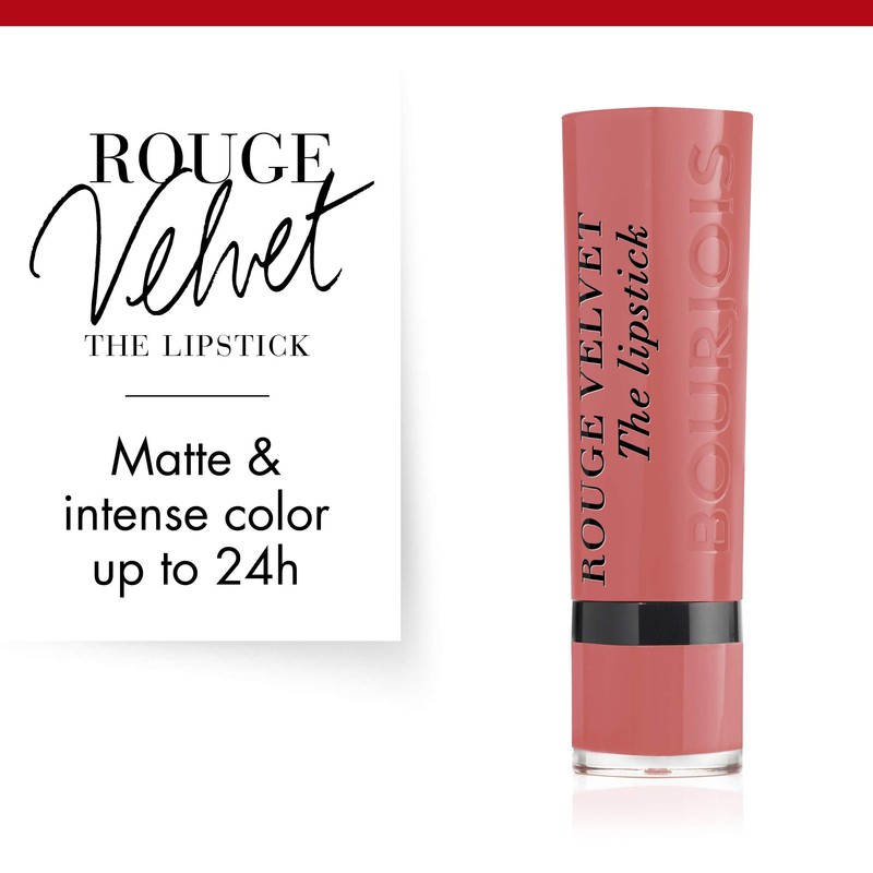 Bourjois Rouge Velvet The Lipstick 02 Flaming'rose