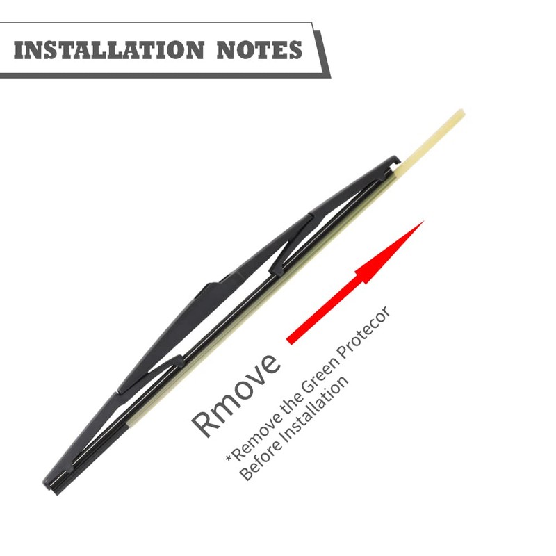 HODEE Rear Wiper Arm Blade for Jeep Wrangler 2018-2021 Honda