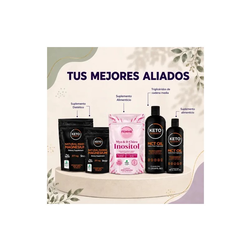 Inositol Myo + D-chiro Femme 220 Cápsulas Para Mujer Sabor