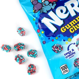 The Hampton Candy Company NERDS Gummy Clusters Very Berry, 5 Ounce Pouches (Pack of 5), 1.5lb Candy