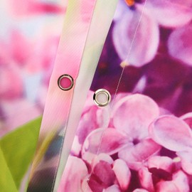 Butterfly Shower Curtains with Hooks, Floral Shower Curtain, Blue Butterfly Shower Curtain, Watercolor Flowers and Green Leaves Fabric Curtains for Bathroom Decor (72" W X 72" H)