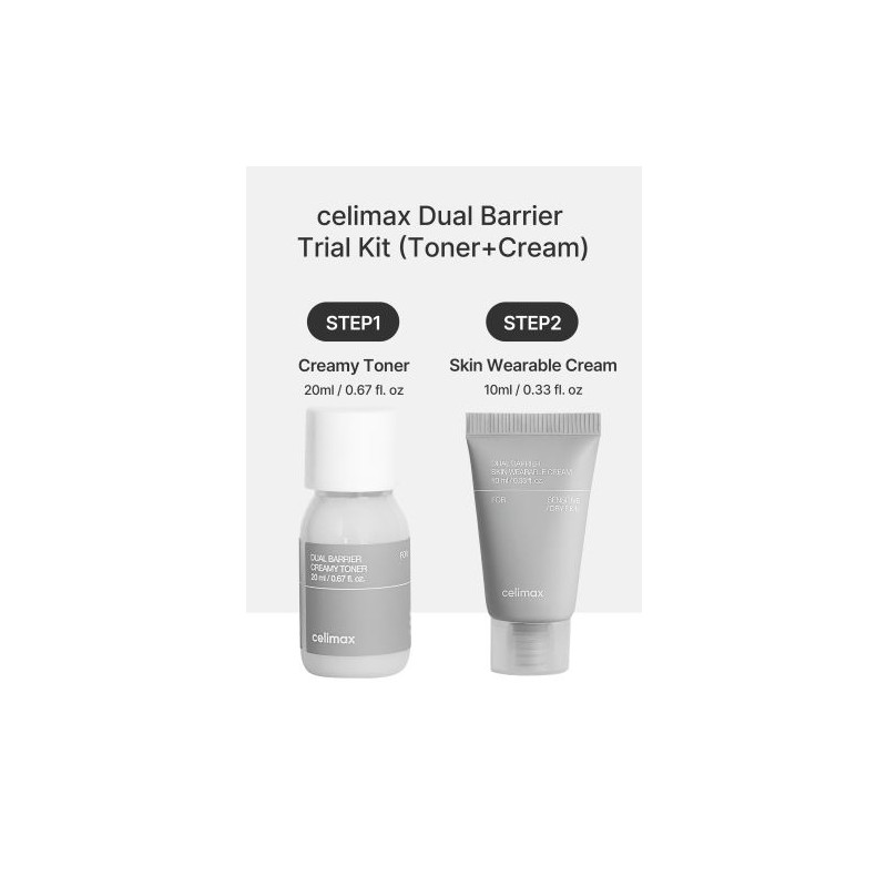 celimax [celimax]Dual Barrier Trial Kit (2ea)