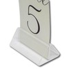 EPOSGEAR 100mm Menu Show Card Acrylic Name Place Table Sign