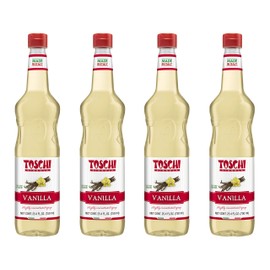 Toschi Syrup, Vanilla, 25.4 Ounces (Pack of 4)