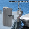 Dock Bumpers 2 Pack,Dock Fenders Bumper,Marine Dock Bumpers,Inflatable Dock Protection