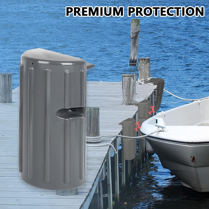 Dock Bumpers 2 Pack,Dock Fenders Bumper,Marine Dock Bumpers,Inflatable Dock Protection