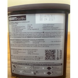 Hershey's Cocoa 100% CACAO Natural Unsweetened Powder 8 oz tub Exp 4/27 FAST SHI