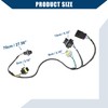 Hihaha No.15930264 Headlight Wiring Harness Headlamp Socket Connector Wire for
