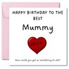 Birthday Cards For Mummy – Best Mummy Ever – Birthday