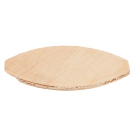 Kit de Unión de Placa de Galleta de Madera de Haya, Galletas de Madera de 100 Piezas, Número 0, 10, 20 Galletas de Unión de Madera(19,5 cm/7,68 Pulgadas)