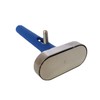 Falafel Maker Stainless steel 18/10, Oval Bowl, Blue Plastic Handle,