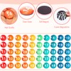 Tellegloww 1-50 Magnetic Numbers Large Glass Magnets Number for Whiteboard