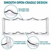 Stackable Water Bottle Organizer Rack, 2 Tier Clear Plastic Holder