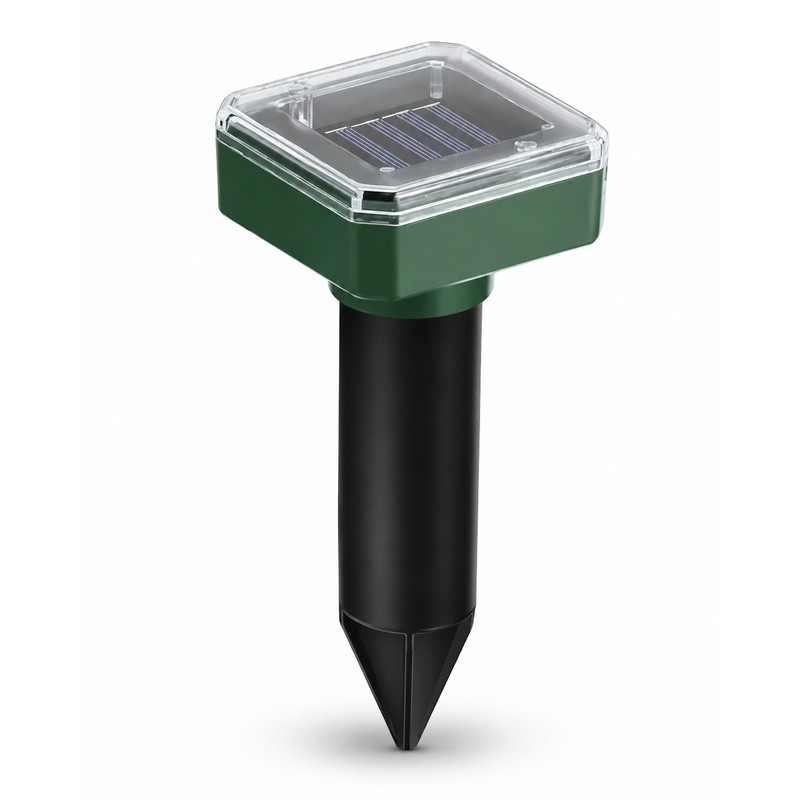 2-Pack Solar Sonic Garden Stakes for Outdoor Use – IP44