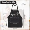 Aomaic Barbecue Apron for Men, Barbecue Cooking Apron Men's Apron