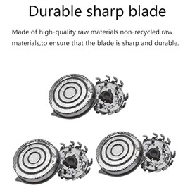HQ9 Replacement Shaver Head Blades for HQ9070 HQ9080 HQ8240 8260 PT920 8140XL 8160XL 8170XL Electric Razor, 3 Replacement Blades with Cleaning Brush