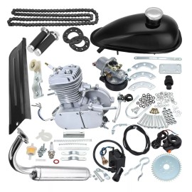 Unbranded 80cc Petrol Gas Motor Engine Kit 2 Stroke For Motorized Bike Bicycle 28" 26"