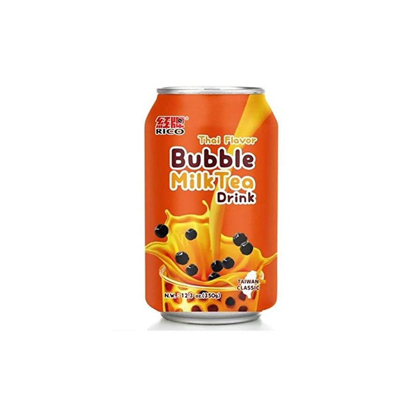 TaiWan Classic Bubble Milk Tea Drink 12.3 oz (Thai, 24