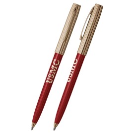 Fisher USMC MARINE on Fullsize RED/gold  Fisher Space Pen in gift box 775