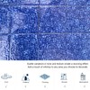 20 PCS Porcelain Swimming Pool Waterline Tile, 6" x 6"