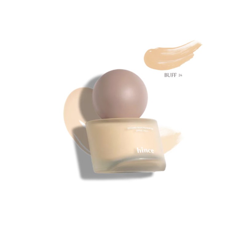 HINCE Second Skin Foundation SPF 30 PA++ 40ml, Shade:22 Beige