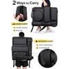 MEIJMJIA YMTECH Canvas Artist Portfolio Case Carry Backpack Edge for