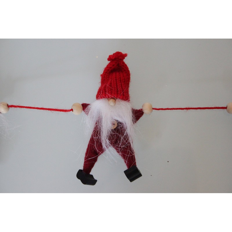 Sass & Belle: Pixie Santa Doll Hanging Garland