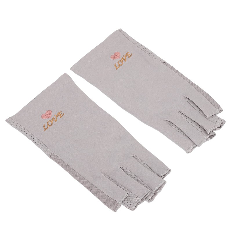 Guantes protectores de manicura Guantes de fibra de algodón para
