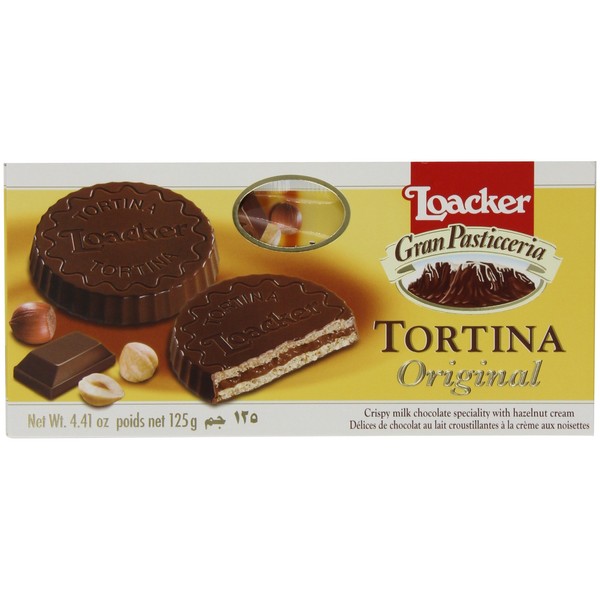Loacker Tortina Original 125 g (Paquete de 3)
