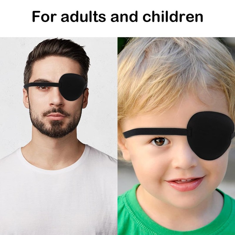 Aililong Adjustable Eye Patch for Children and Adults - 3