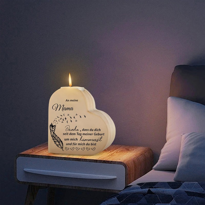 Geschenke für Mama, Muttertagsgeschenk, Handgemacht Herz Holzschild für Mama, Beste