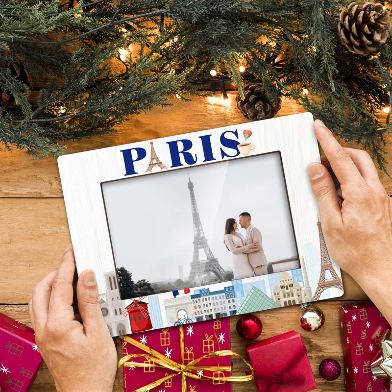 TIRYWT Paris Picture Frame, Paris Family Vacation, Wedding, Engagement, Paris