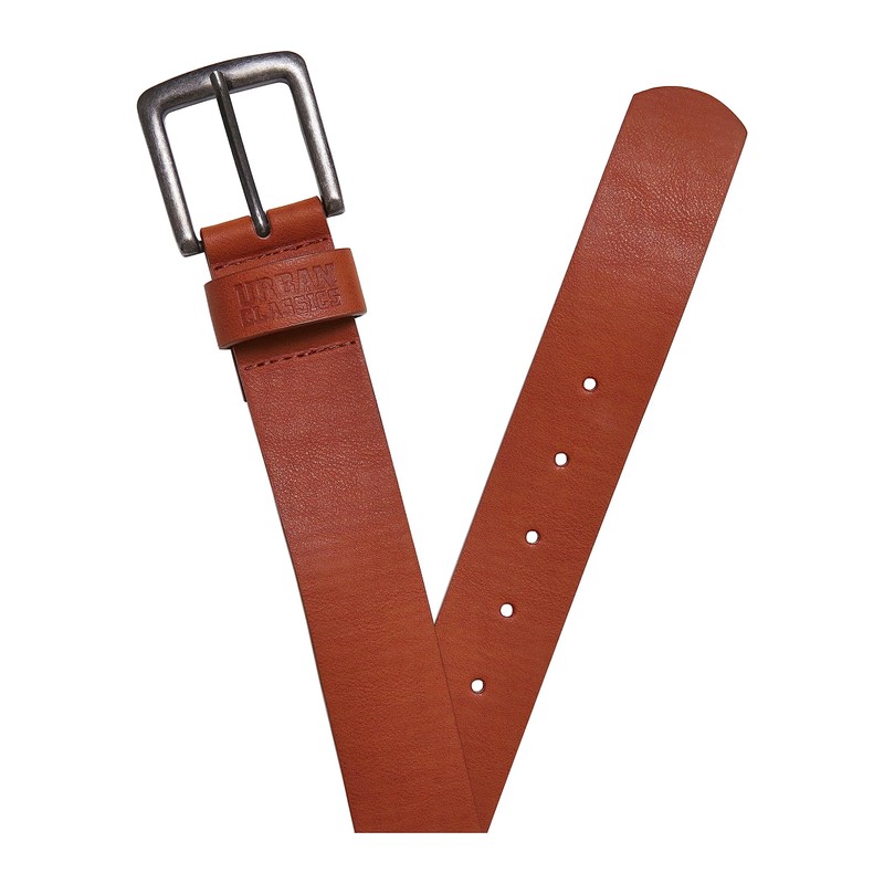 Urban Classics Unisex Belt, Cognac Brown