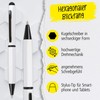 Onlinen Hexagon Stylus Ballpoint Pen, White, Hexagonal Ballpoint Pen Made