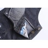 KIDSCOOL SPACE Pure Cotton Blue/Black Baby & Toddlers Ripped Jeans