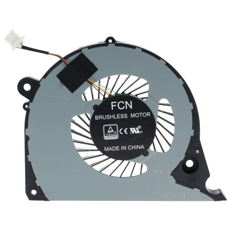 Fleshy Leaf New Replacement CPU+GPU Cooling Fan Replacement for Dell